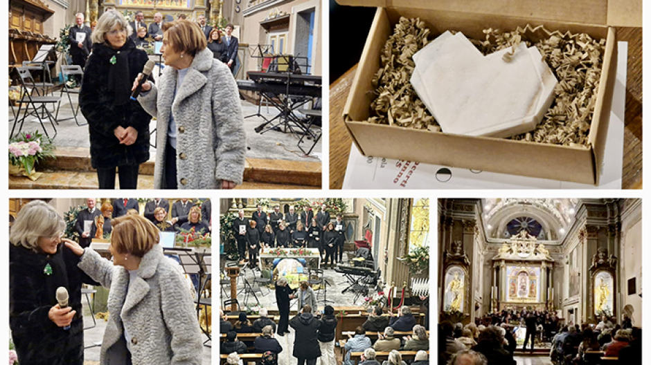 “Il Cuore delle Alpi” consegnato a Paola Pirazzi Poscio